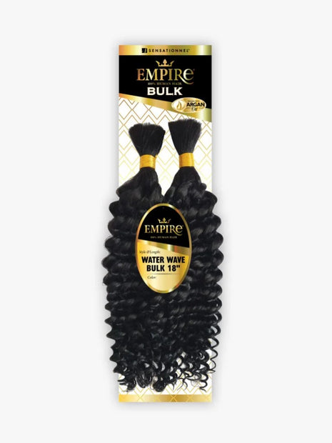 Empire water wave bulk 18″, Human Hair Braids