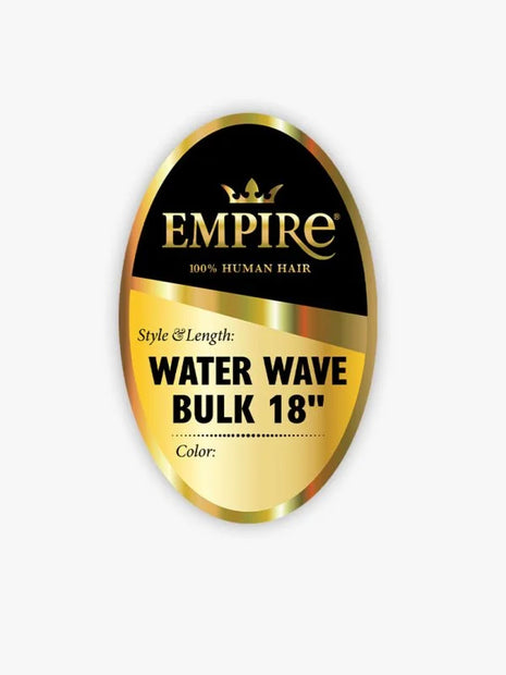 Empire water wave bulk 18″, Human Hair Braids