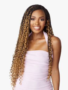 Lulutress 3x boho box braid 28″ (Pre-Looped)