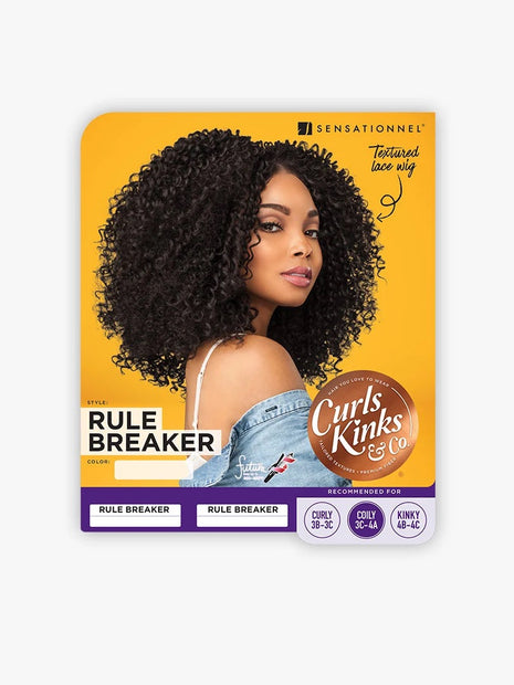 Sensationnel Curls Kinks Lace Wig Multi-Part The Rule Braker