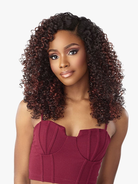 Sensationnel Curls Kinks V-Part  Wig V-Unit 5