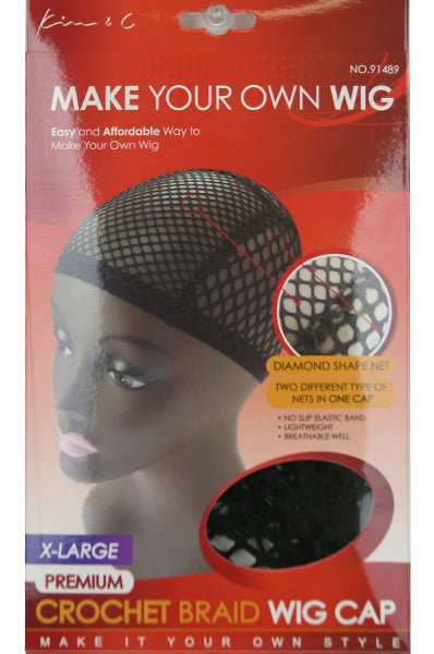 Premium Crochet Wig Cap X Large ClemsBeauty