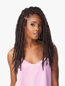 Lulutress  2x butterfly locs 18″, Crochet Braid