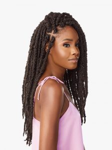 Lulutress  2x butterfly locs 18″, Crochet Braid