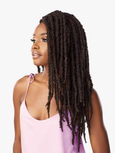 Lulutress  2x butterfly locs 18″, Crochet Braid