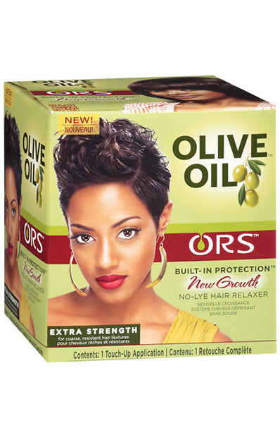 Olive Oil Systeme Cheveux Defrisant sans Soude Pour cheveux resistants 